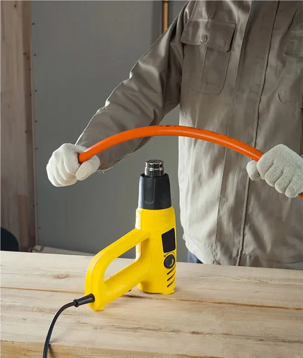Instructions for using the heat gun